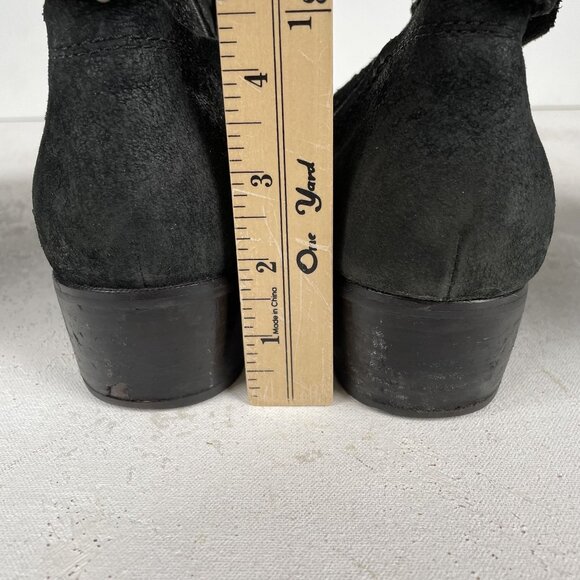 UGG Riding Boots Womens 8.5 Darcie Black Knee High - Picture 8 of 10